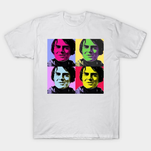 Sagan & Warhol T-Shirt by timwiencek